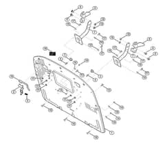 Genuine Stihl RT5097.0 / G - Back panel