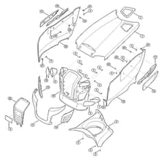 Genuine Stihl RT5097.0 Z / D - Engine hood