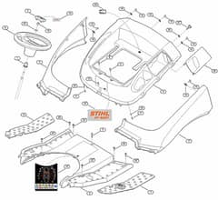 Genuine Stihl RT5097.1 / C - Cover