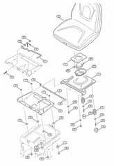 Genuine Stihl RT5097.1 / F - Seat