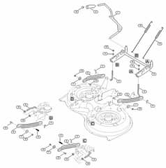 Genuine Stihl RT5097.1 / K - Height adjustment
