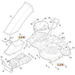Stihl RT5097.1Z - Mowing Deck Housing - Parts Diagram