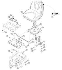 Genuine Stihl RT5112.0 Z / F - Seat