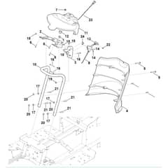 Stihl RT5112.1Z - Dashboard - Parts Diagram