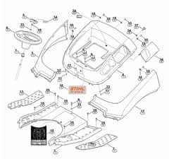 Genuine Stihl RT6112.0 ZL / C - Cover