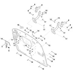 Stihl RT6112.1 ZL - Back Panel - Parts Diagram