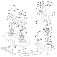 Stihl RT6127.1 ZL - Blade Drive - Parts Diagram