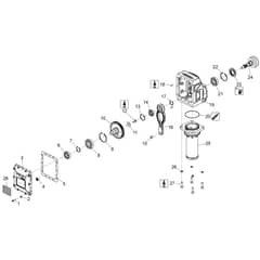 Belle RTX - Gearbox Assembly (RTX50 & 60)