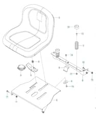 Husqvarna Rz3016 Ca - Seat