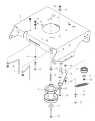 Husqvarna Rz3019 Bf - Engine Plate