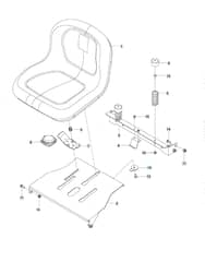Husqvarna Rz3019 Bf - Seat