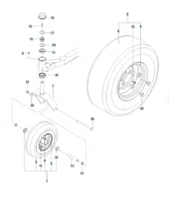 Husqvarna Rz4216 Ca - Wheels & Tyres