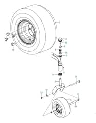 Husqvarna Rz4623 - Wheels & Tyres