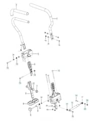 Husqvarna Rz5422 - Steering