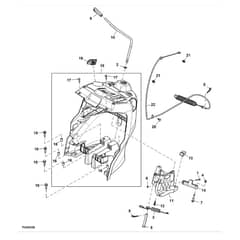 John Deere S100 - PC13988 - Pedestal - ST1011236