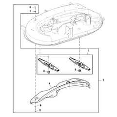 John Deere S100 - PC13988 - Mulch Kit - ST925520