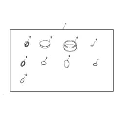 John Deere S120 - PC13990 - Seal Kit - ST1009979