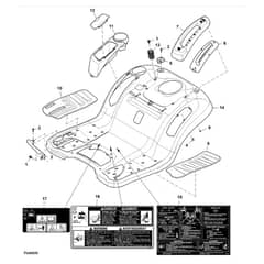 John Deere S120 - PC13990 - Fender Deck - ST1010574