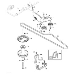 John Deere S120 - PC13990 - Belt Drive - ST1010726