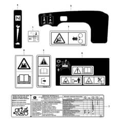 John Deere S120 - PC13990 - Labels - ST1011190