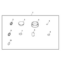 John Deere S130 - PC13991 - Seal Kit - ST1009979