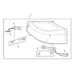 John Deere S130 - PC13991 - Mulch Cover - ST1018845