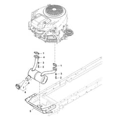 John Deere S140 - PC13992 - Muffler - ST1010473
