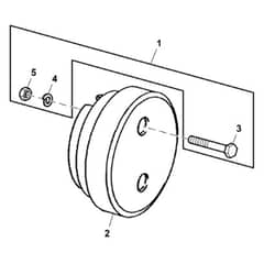 John Deere S140 - PC13992 - Front Wheel - ST1018620