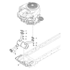 John Deere S170 - PC13995 - Muffler - ST1010473