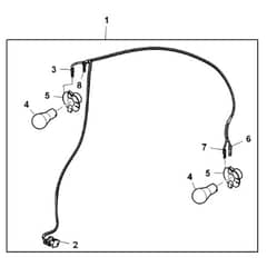 John Deere S170 - PC13995 - Wiring Harness - ST1011173