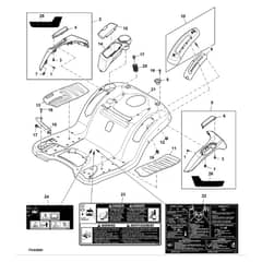 John Deere S180 - PC13996 - Fender Deck - ST1010543