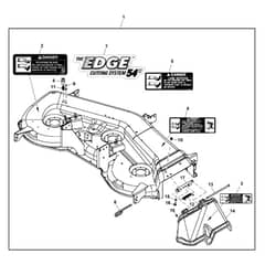 John Deere S180 - PC13996 - Mower Deck - ST1010812