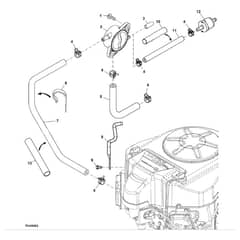 John Deere S240 - PC12357 - Fuel Pump - ST799221