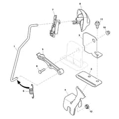 John Deere S240 - PC12357 - Cruise Control ( - 880000) - ST799743