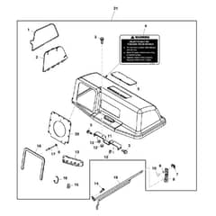 John Deere S240 - PC12357 - Hopper Top - ST801417