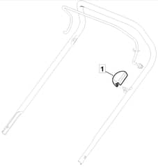 S420 HP - 2010 - 298196023/ADE - Mountfield Rotary Mower Handle Diagram