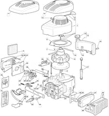 S421 HP - 2010 - 294434043/UM9 - Mountfield Rotary Mower SV150 Engine Diagram