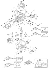 S421 PD - 2012-2018 - 295432043/M12 - Mountfield Rotary Mower RV100 Cylinder Diagram