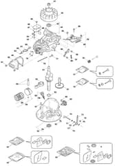 S421R HP - 2014-2018 - 299434043/M14 - Mountfield Rotary Mower RV100 Cylinder Diagram