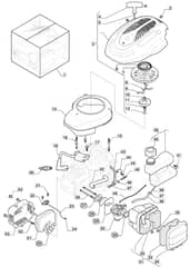 S421R PD - 2019-2022 - 299439043/M19 - Mountfield Rotary Mower WBE140 Engine Diagram