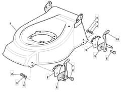S422 HP - 2010 - 294434138/M10 - Mountfield Rotary Mower Deck Diagram