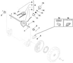 S461 PD - 2016 - 295486043/M16 - Mountfield Rotary Mower Transmission Diagram