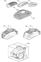 S461R PD - 2012-2014 - 299489043/M12 - Mountfield Rotary Mower WBE0702 Cover Diagram