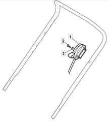 S461R PD - 2016-2018 - 299489043/M16 - Mountfield Rotary Mower Throttle Diagram