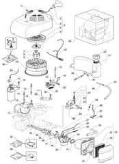 S461R PD ES - 2012-2017 - 299489543/M12 - Mountfield Rotary Mower Engine Diagram