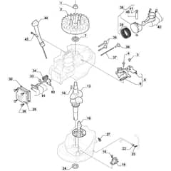 S510 PD 4S - 2020 - 299533243/MTF - Mountfield Rotary Mower Crankshaft Diagram