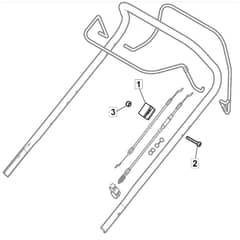 S510 PD BW 4S - 2021-2022 - 299533243/MTF - Mountfield Rotary Mower Controls Diagram