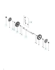 Husqvarna S 138C - Wheels & Tyres