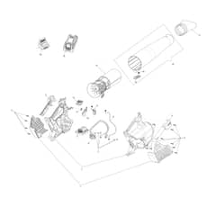 SAI 570 -  - Efco Blower Complete illustrated parts list Diagram