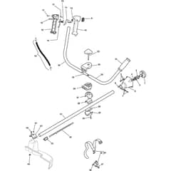 SB 25D - 2007 - 292311002/07 - Stiga Brushcutter Transmission Diagram